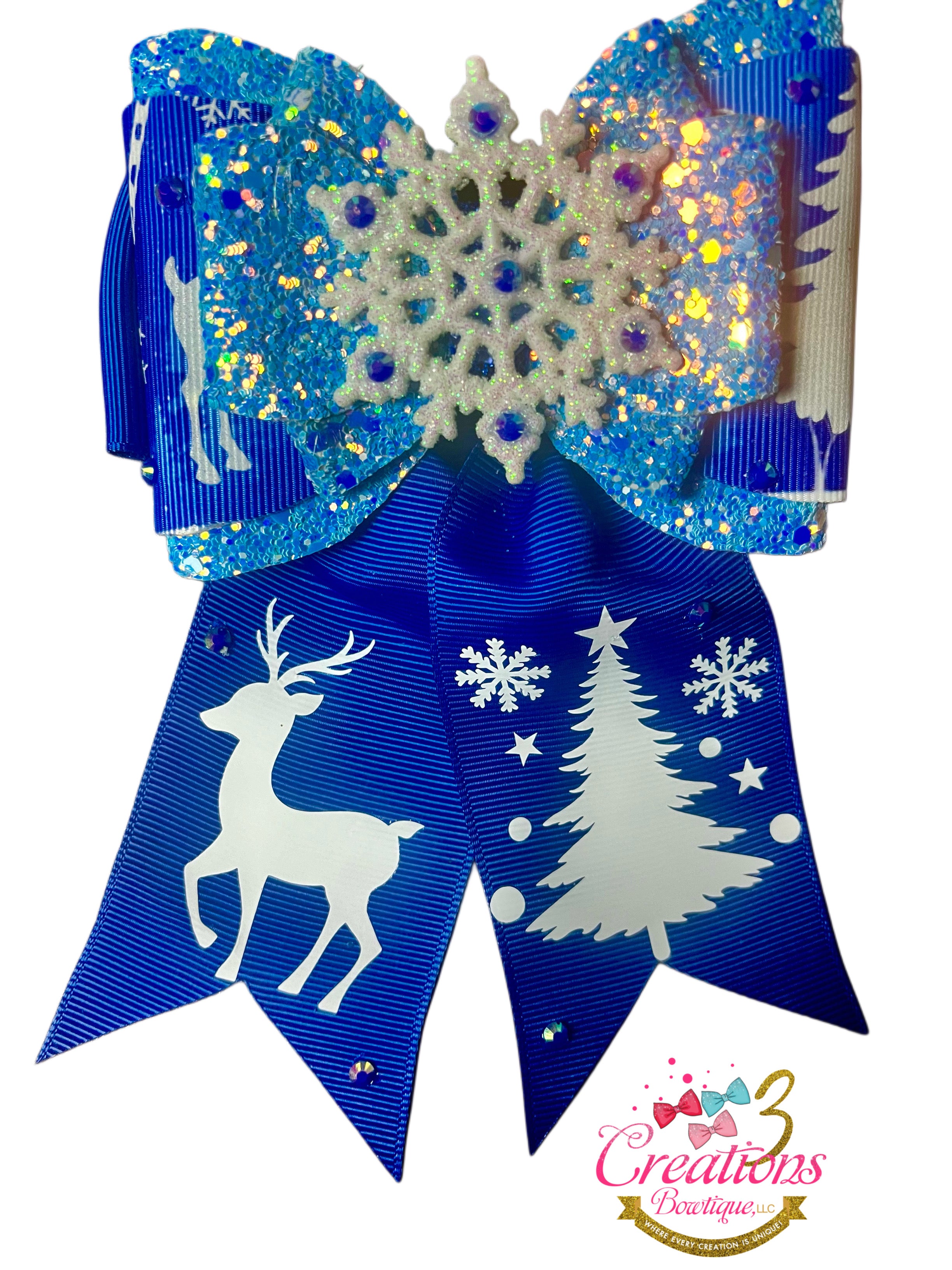 Blue winter Christmas