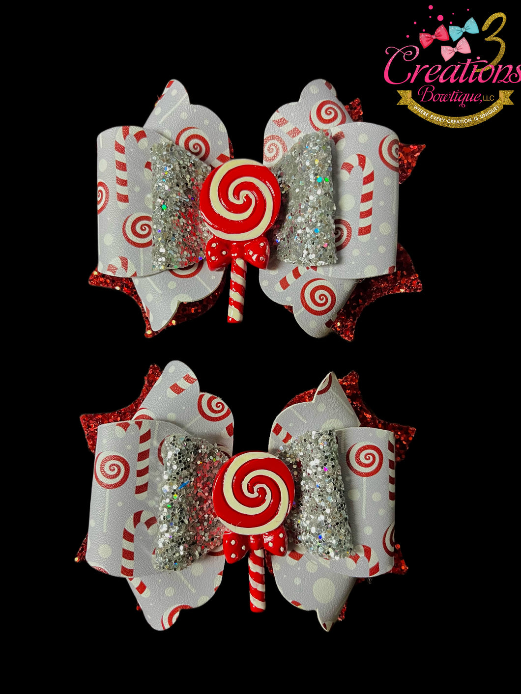 Peppermint candy canes & lollipops