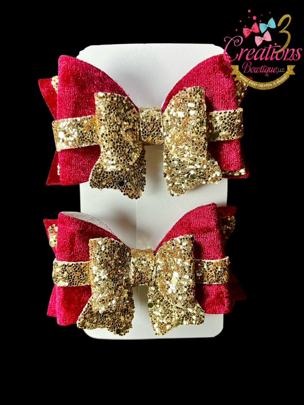 Christmas velvet set