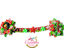 Load image into Gallery viewer, Christmas elf hair bun wrap
