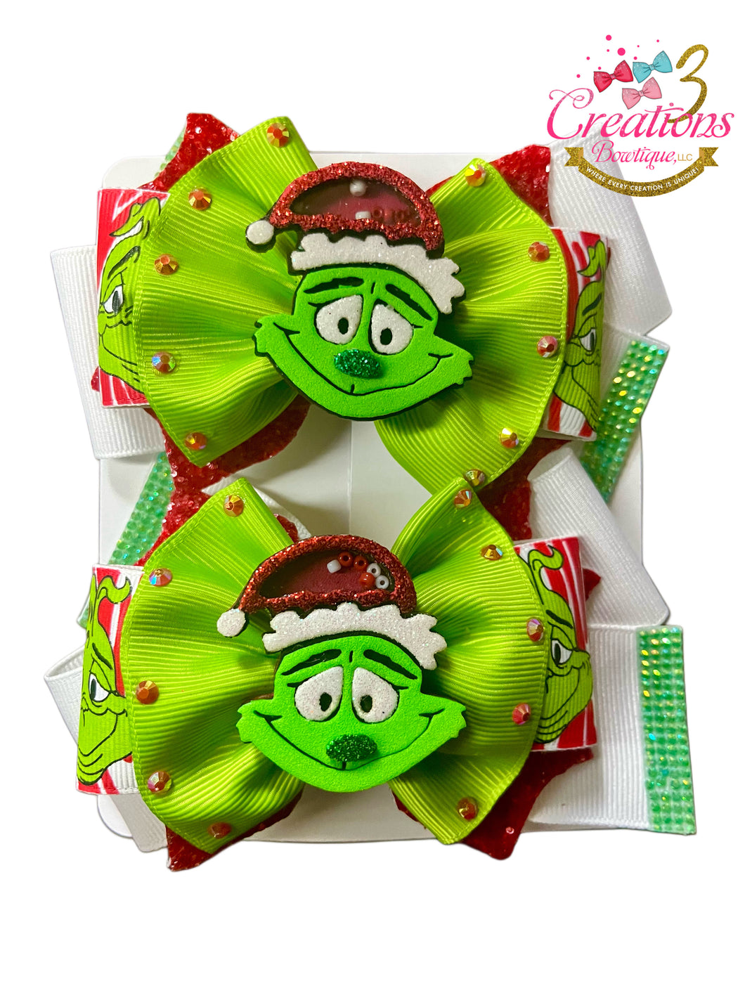 Grinch mini shakers