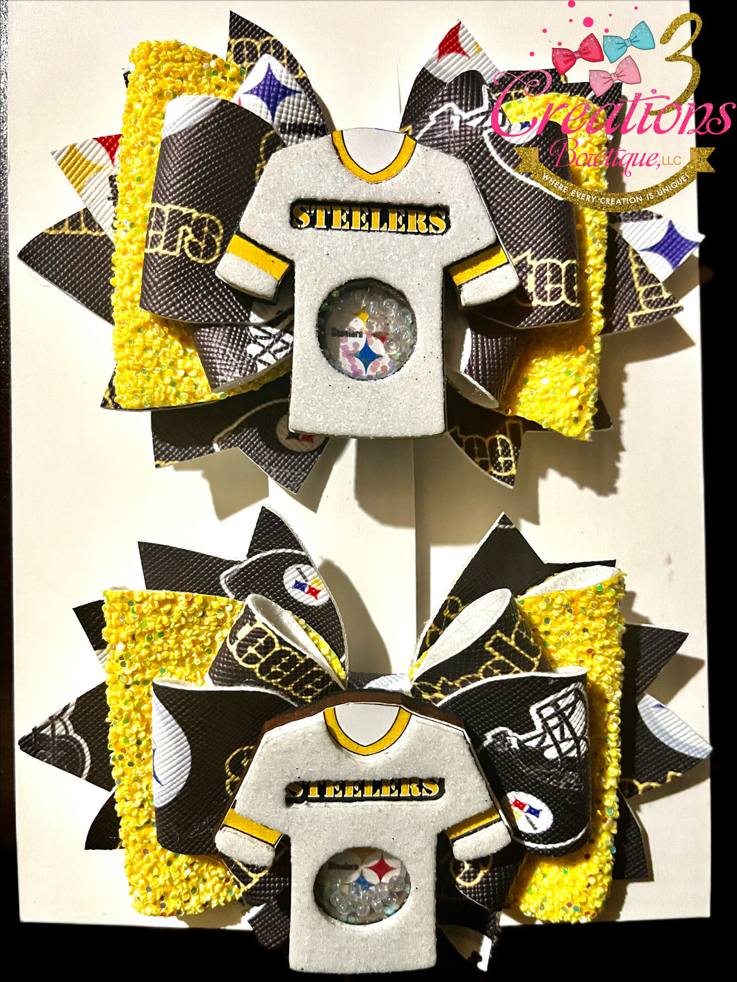 Steelers Jersey shakers