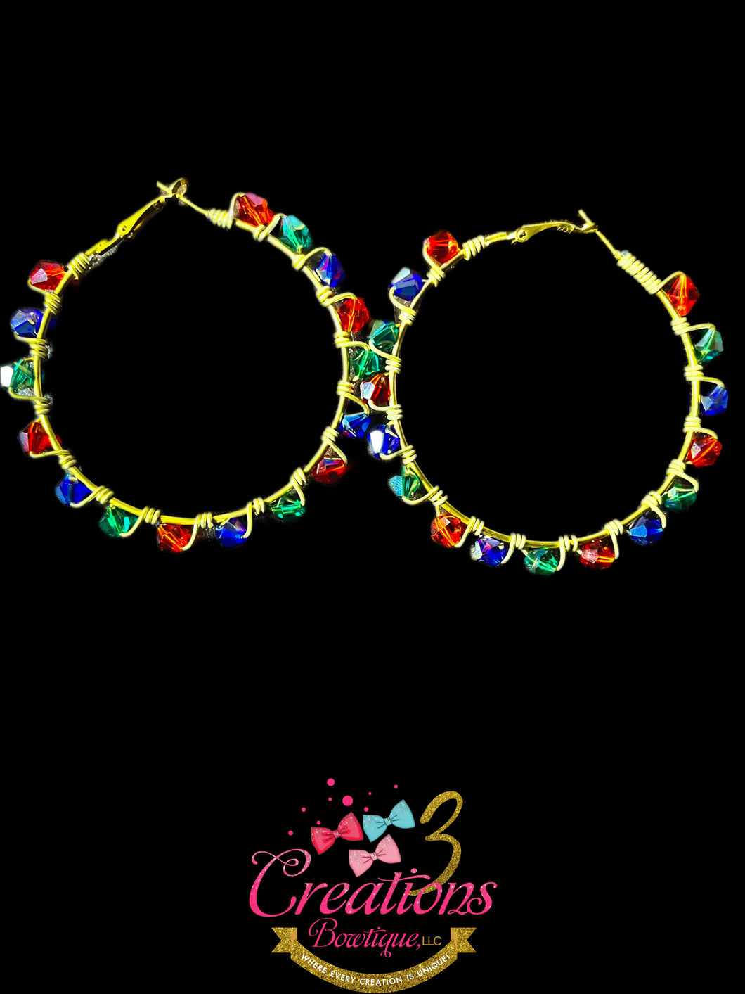 Multi-colored hoops