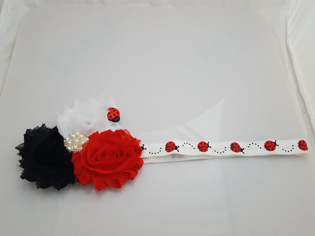 Ladybug headband