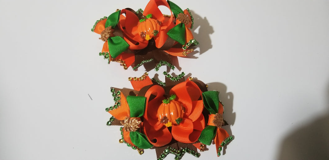 Pumpkin bow set