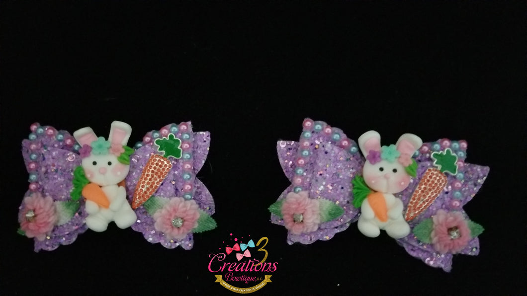 Floral Easter Rabbit