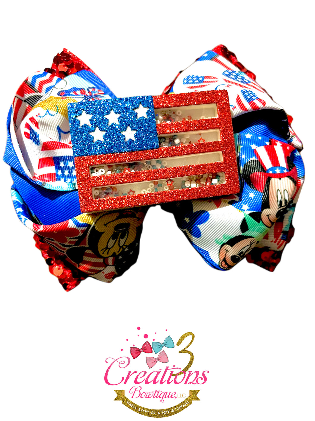 Patriotic Mouse shaker