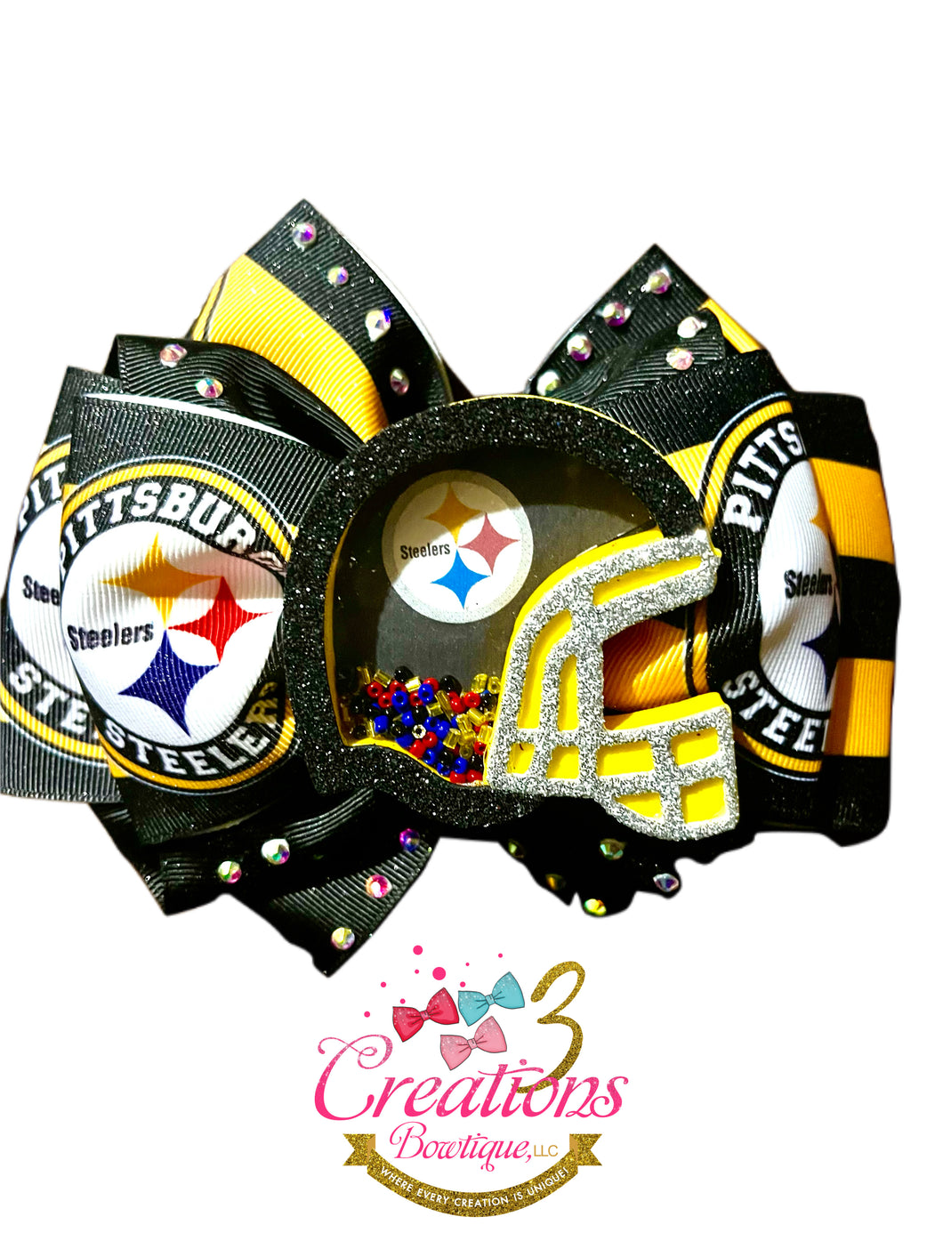 Inspired Pittsburgh Steelers triple shaker