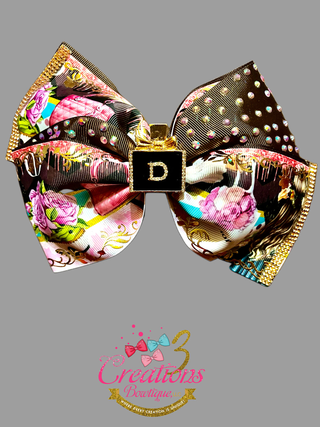 Dior Inspired hair bow